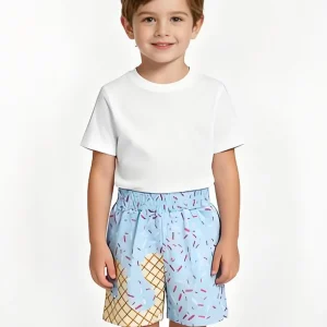 Boys Light Blue Summer Shorts