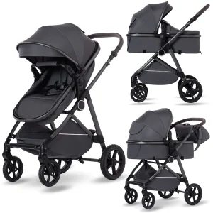 Adjustable Canopy Foldable Infant Stroller