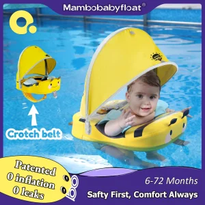 Baby Pool Float With Sunshade