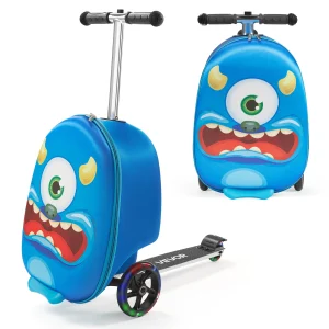 Kids Ride On Luggage Scooter