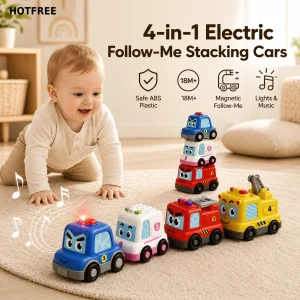 Toddler Montessori Toy Cars Set