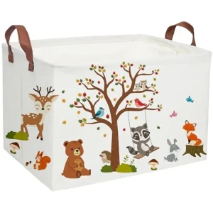 Boys Rectangular Animal Storage Bins